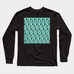 Pastel green spirals Long Sleeve T-Shirt